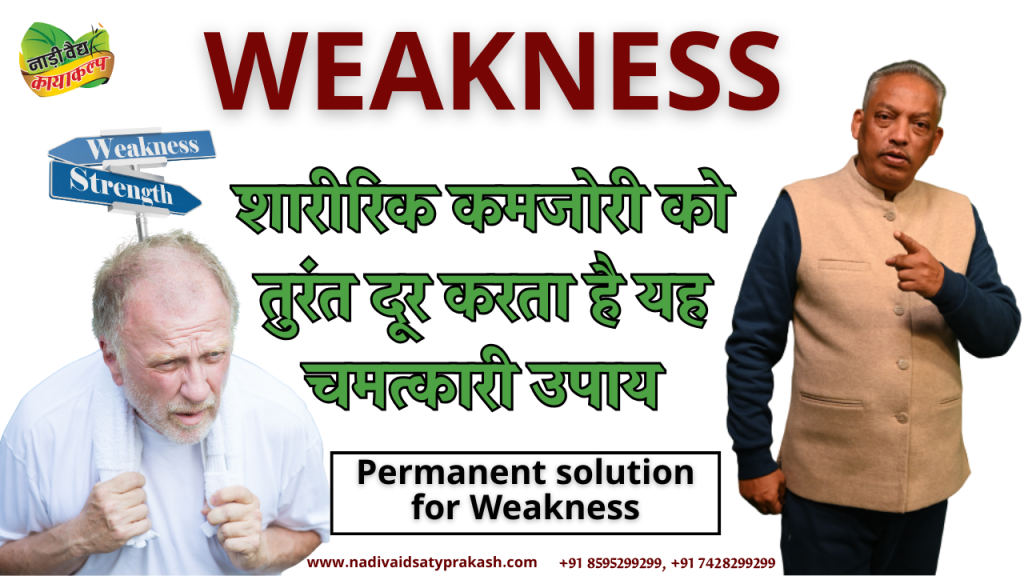 Best Ayurvedic Doctor Treatment Hospital for Weakness in Rohtak