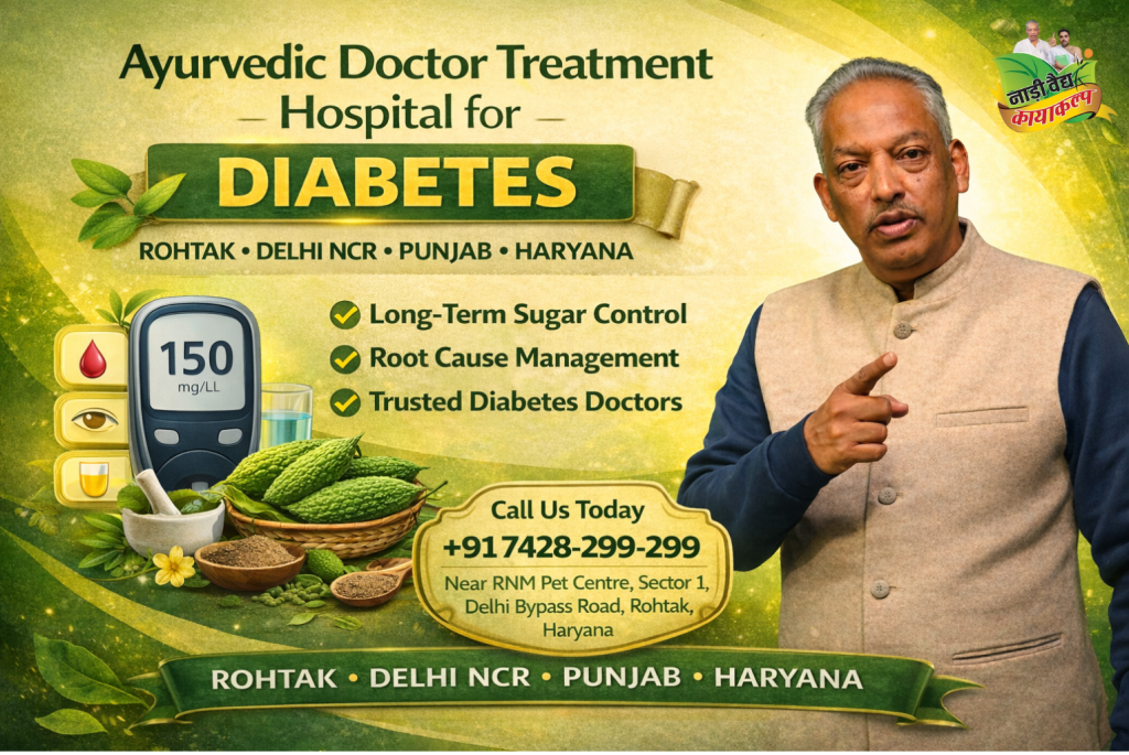 Ayurvedic Doctor Treatment Hospital for Diabetes in Rohtak