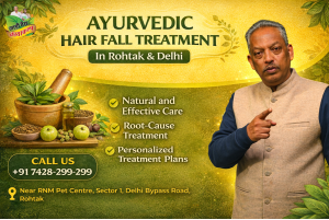 Best Ayurvedic Doctor for Hair Fall in Rohtak and Delhi
