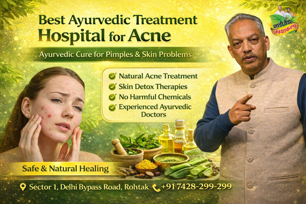 Best Ayurvedic Treatment Hospital for Acne in Rohtak and Delhi