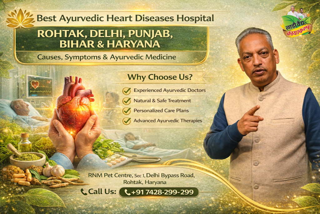 Best Ayurvedic Heart diseases Hospital in Rohtak and Delhi