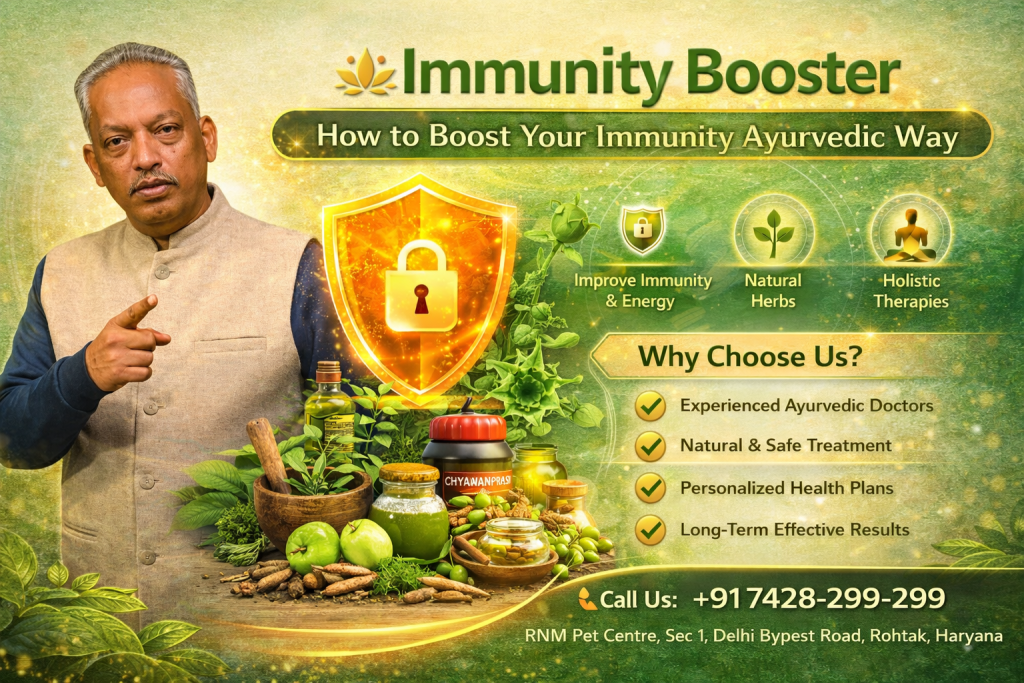 ayurvedic hospital for immunity booster in Rohtak and Delhi