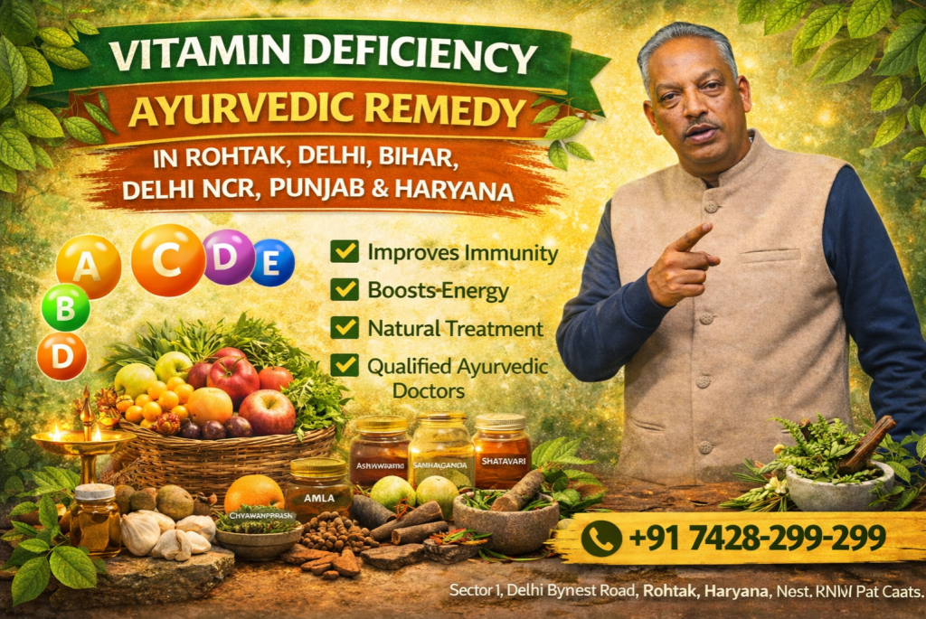 Best Ayurvedic Treatment for Vitamin Deficiency in Rohtak & Delhi